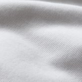 Lightweight 2x1 white ribbed knit fabric.100% extra-smooth American-grown Supima® Cotton.