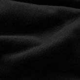 Super luxurious 50/50 blend of Lenzing MicroModal & Supima Cotton. 40-single fine ribbed knit. Black