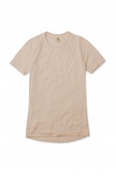 EVO TENCEL tan crew neck undershirt. Made in America