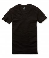 MicroModal Supima black v-neck undershirt