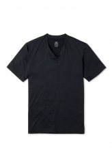 Moisture wicking black v-neck undershirt