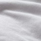 Retro Fit white deep v-neck undershirt. Lightweight fabric made from a 50/50 cotton polyester blend.